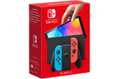 Spillkonsoll - Nintendo Switch OLED Neon Blå/Neon Rød - 0045496453442
