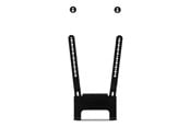 Veggmontering, AV-braketter & AV-møbler - Flexson FLXBTV1021 - mounting component - Max - recommended for 65" - FLXBTV1021