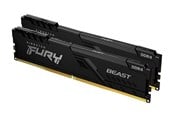 RAM - Kingston FURY Beast DDR4-3600 - 16GB - CL17 - Dual Channel (2 pcs) - Intel XMP - Svart - KF436C17BBK2/16