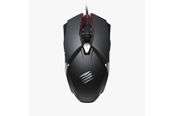 Mus - Mad Catz B.A.T. 6+ Performance Ambidextrous spillmus - Gaming mus - Optisk - 10 - Svart - MB05DCINBL000-0