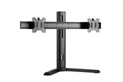 Skjermholder - Alterzone Pro Duo gaming dobbelmonitorstativ for 17-27" skjermer, svart - ALZPROD17-27-B