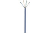 Nettverkskabel - Pro CAT 6a network cable U/UTP blue 305 m - CU AWG - Blå - 305m - 4040849960970