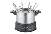 Andre kjøkkenapparater - SEVERIN FO 2470 - fondue pot - black/stainless steel - 14880