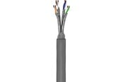 Nettverkskabel - Pro CAT 6a network cable S/FTP (PiMF) grey 100 m - Grå - 100m - 4040849960949