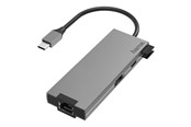 Dokkingstasjon - Hama Multiport Adapter - docking station - USB-C 3.2 Gen 1 - HDMI - GigE - 00200109
