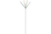 Nettverkskabel - Pro CAT 6 network cable U/UTP white 100 m - CCA cop - Hvit - 100m - 4040849949654