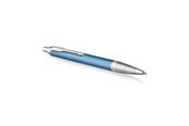 Skrive- & Tegneverktøy - Parker IM Ballpoint Pen | Premium Blue Grey with Chrome Trim | Medium Point with Blue Ink Refill | Gift Box - 2143645
