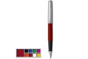 Skrive- & Tegneverktøy - Parker Jotter Originals Fountain Pen | Classic Red Finish | Medium Nib | Blue Ink - 2096872