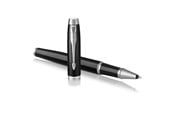 Skrive- & Tegneverktøy - Parker IM Rollerball Pen | Black Lacquer with Chrome Trim | Fine Point Black Ink | Gift Box - 1931658
