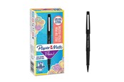 Skrive- & Tegneverktøy - Paper Mate Flair Felt Tip Pens | Medium Point (0.7mm) | Black | 12 Count - S0190973
