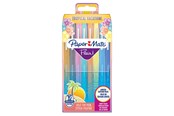 Skrive- & Tegneverktøy - Paper Mate Flair Felt Tip Pens | Medium Point (0.7mm) | Assorted Tropical Vacation Colours | 16 Count Pouch - 2061396