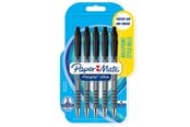Skrive- & Tegneverktøy - Paper Mate Flexgrip Ultra Retractable Ballpoint Pens | Medium Point (1.0mm) | Black | 5 Count - 2027751