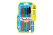 Skrive- & Tegneverktøy - Paper Mate InkJoy 100ST Ballpoint Pens | Fine Point (0.7mm) | Assorted Classic Colours | 5 Count - 1956735