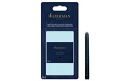 Skrive- & Tegneverktøy - Waterman Fountain Pen Ink Cartridges | Long | Intense Black | 8 Count | Blister Pack - S0712991