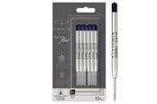 Skrive- & Tegneverktøy - Parker Ballpoint Pen Refills | Medium Point | Black QUINKflow Ink | 10 Count - 2119153