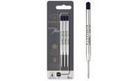 Skrive- & Tegneverktøy - Parker Ballpoint Pen Refills | Medium Point | Black QUINKflow Ink | 3 Count - 2119151
