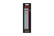 Skrive- & Tegneverktøy - Rotring rOtring Woodcase Metalliske blyanter | HB Bly | Assorterede farver | 4 Antal - 2094214