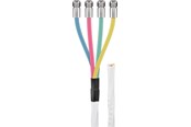 Antennekabler - Pro 80 dB Quattro coax- antenna cable set 2x shielded - 4040849673306
