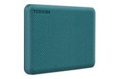 Hard drive - External - Toshiba Canvio Advance - Ekstern Harddisk - 1TB - Grønn - HDTCA10EG3AA
