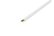 Nettverkskabel - Pro Telephone flat cables 4-core 100 m reel AWG 30. - Hvit - 100m - 4040849502682