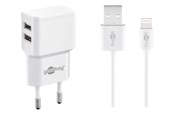 Diverse kabel - Pro Dual Apple Lightning charger set 2.4 A - 44979
