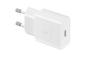 Mobil - Adaptere og ladere - Samsung 15W USB-C Power Adapter (no cable) - White - EP-T1510NWEGEU