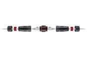 Nettverkskabel - Pro Outdoor (IP68) RJ45 patchcable connector CAT 6 - Svart - 4040849795664