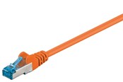 Nettverkskabel - Pro LAN CAT 6A S/FTP - Oransje - 1m - 4040849956058