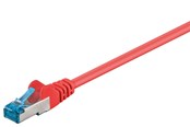 Nettverkskabel - Pro LAN CAT 6A S/FTP - Rød - 1m - 4040849956065