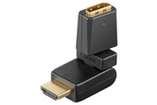Skjermkabel - Pro HDMI™ adapter 360° gold-plated - 4040849607578