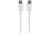 USB - Pro USB-C <-> USB-C - 0.5m - Hvit - 4040849663154