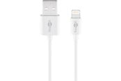 USB - Pro USB-A <-> Lightning - Hvit - 1m - USB-A-Lightning-1m-W