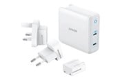Mobil - Adaptere og ladere - Anker PowerPort III Duo 2x USB-C 60W - White - A2629H21