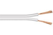 Lydkabel - Pro Speaker cable white CCA - 4040849677410