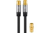 Antennekabler - Pro TV antenna cable (135 dB) 4x shielded 2m - 4040849703676