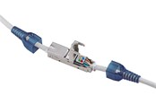 Nettverkskabel - Pro toolless cable connector CAT 6A STP shielded - Sølv - 4040849795794
