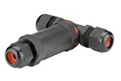 Nettverkskabel - Pro T-piece cable connection IP 68 - Svart - 4040849812866
