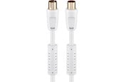 Antennekabler - Pro Antenna cable with ferrite (80 dB) 2x shielded - 4040849277207