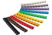 Kabelordner/Kabelstrømpe - Pro Cable marker clips ‘Digits 0–9’ for cable diameters up to 2.5 mm - 4040849725135