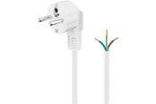 Strømkabel (intern) - Pro Angle Power cable for confectionery 3m white - 4040849933127