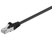 Nettverkskabel - Pro CAT 5e patchcable SF/UTP black 15 m - Svart - 15m - 4040849686689