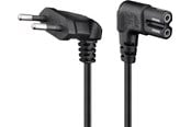 Strømkabel (ekstern) - Pro Power cable C7 - 0.5 m - Svart - 90° - 4040849565885