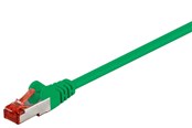 Nettverkskabel - Pro LAN CAT 6 S/FTP - Grønn - 1m - 4040849955686