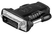 Skjermkabel - Pro HDMI™/DVI-D adapter nickel plated - 4040849684821