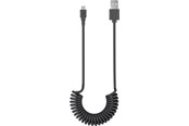 USB - Pro Micro USB charging and sync cable spiral cable - 4040849623349