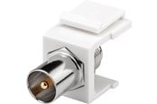 Nettverkskabel - Pro Keystone Module SAT/antenna - Hvit - 4040849799556