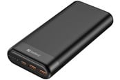 Nødlader - Sandberg Powerbank 20000 PD65W+2xQC3.0 Nødlader - Svart - 20000 mAh - 420-62