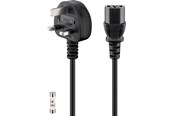 Strømkabel (intern) - Pro UK - cold-device - Svart - 1.5 m - 4040849457852