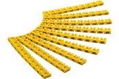 Kabelordner/Kabelstrømpe - Pro Cable marker clips ‘Letters A–C’ for cable diameters up to 4 mm - 4040849725173
