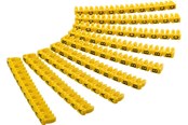 Kabelordner/Kabelstrømpe - Pro Cable marker clips ‘Letters A–C’ for cable diameters up to 2.5 mm - 4040849725166